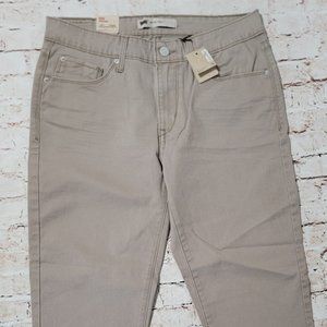 Levis Mid Rise Skinny Crop, Size 10/30, NWT
